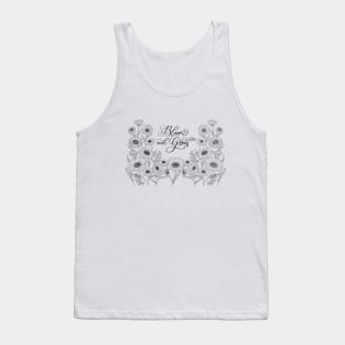 Florals and Self Love Tank Top